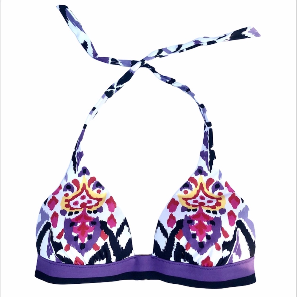 Victoria Secret boho printed halter bikini top